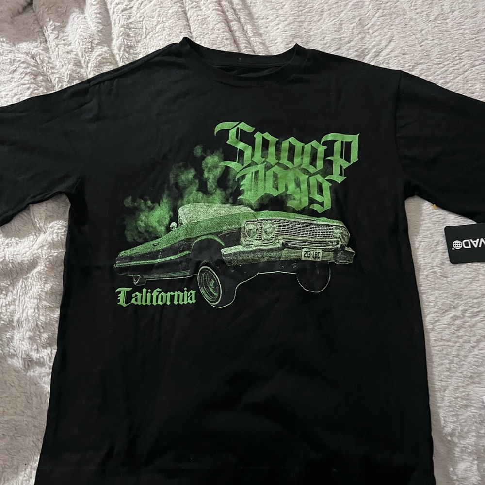 Bravado Black Tee with Green Graphic